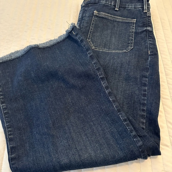 NYJD Patchie Wide Leg Cropped Jeans - Picture 5 of 5